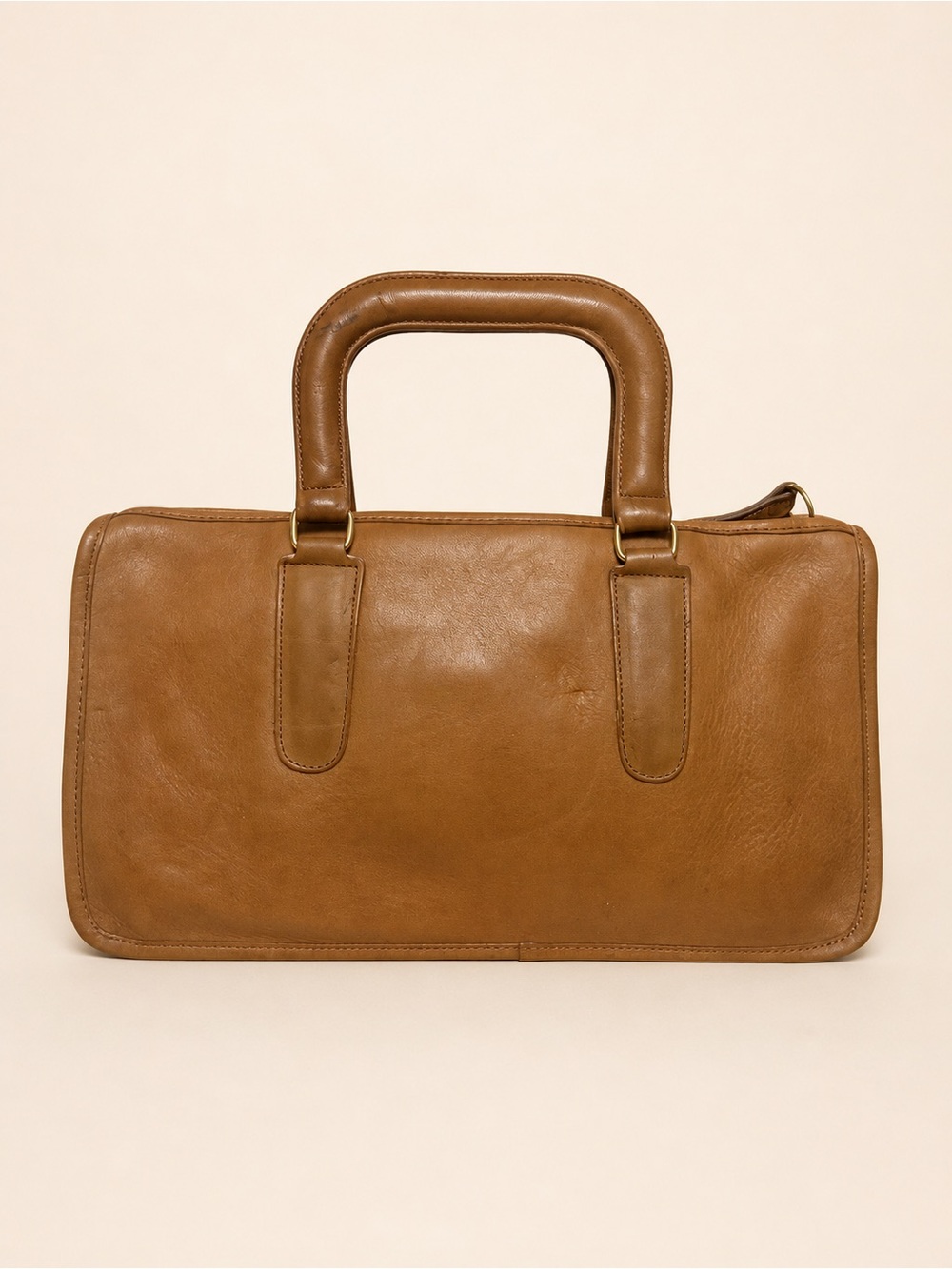 Coach Vintage Bonnie Cashin Slim Satchel 8526 Leather Bag w/ Paperwork - Picture 2 of 15